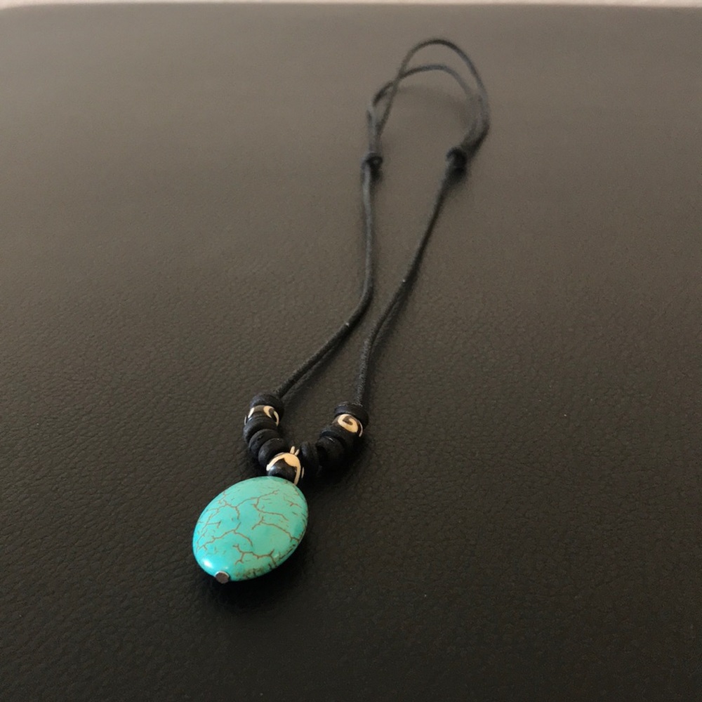 Turquoise Beaded Necklace